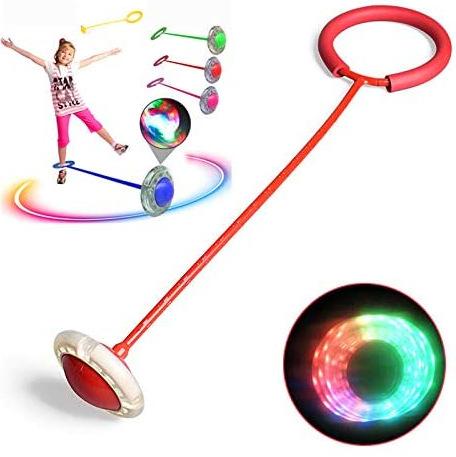 HULA HOP NA NOHEJ ŠVIHADLO PRE DETI LED
