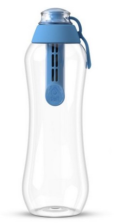 DAFI FĽAŠA S VODNÝM FILTROM 0,5L MIX FARIEB