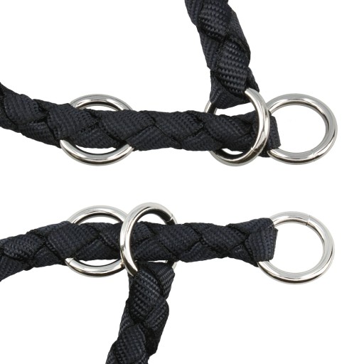 Obojok Cavo, S: 25–31 cm/Ø 12 mm, čierny