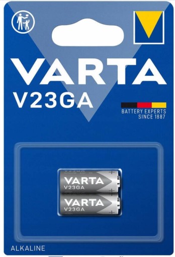 Alkalická batéria 12V V23GA MN21 A23 E23A LRV08 8LR932 23A-SP1 2ks VARTA