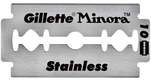 Žiletky Gillette Minora 10 ks