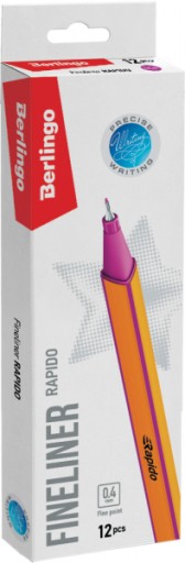 BERLINGO RAPIDO FINISH PENTER LILA 0,4 mm TROJUHOLNÍKOVÝ TVAR 485292