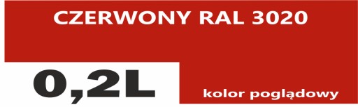 PRO ALKID rýchloschnúci alkydový email 0,2l Červená RAL 3020