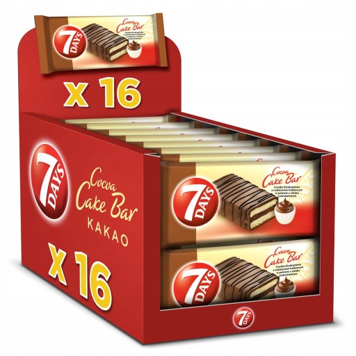 7 Days Cake Bar Kakaová tyčinka 32g