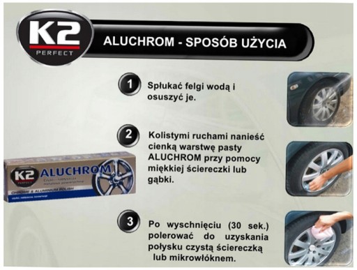 K2 LEŠTIACA PASTA NA CHROM A HLINÍK ALUCHROM