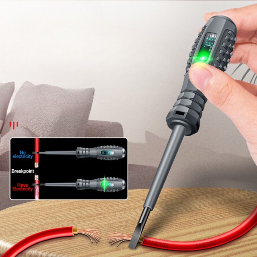 Tester napätia LED skrutkovač súprava skrutkovačov s 2 plochými krížovými hlavami