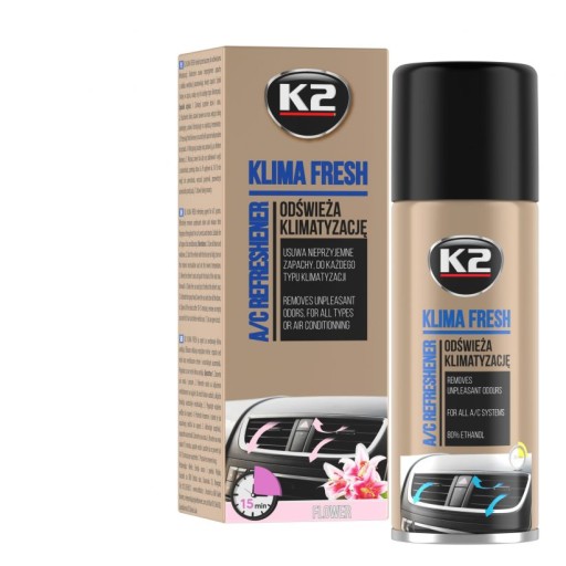 Účinný osviežovač klimatizácie do auta K2