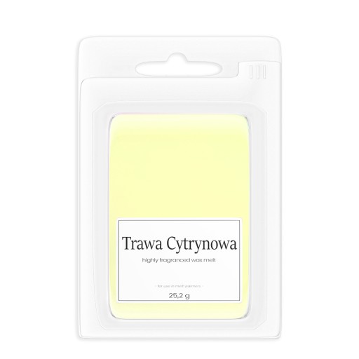 Vosk s vôňou citrónovej trávy na krbové rímsy