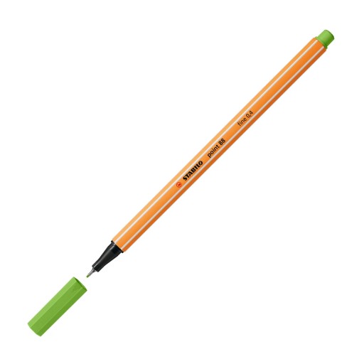 Jemná linka Stabilo Point 88/33, svetlozelená