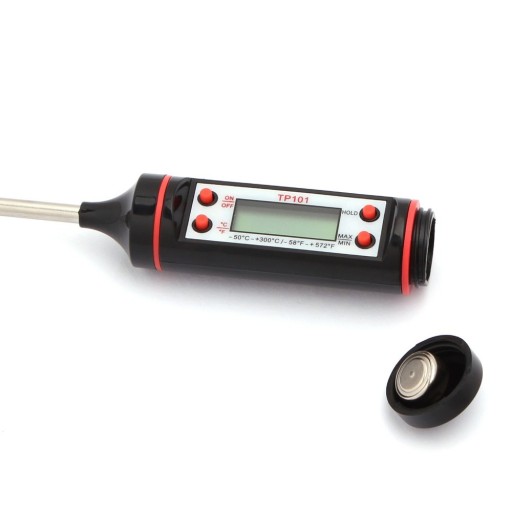 DIGITÁLNY KUCHYNSKÝ TEPLOMER NA MÄSO, VÍNO, LCD SONDA