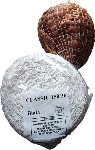 SIEŤKA NA ÚDENIE NA MÄSO, 16 gauge, biela, 36 ôk