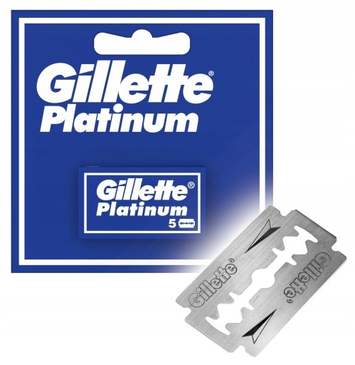 GILLETTE - PLATINOVÉ HOLIACE ČEPELE 1x5 kusov