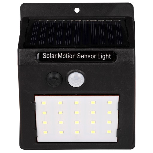 LED SOLÁRNA LAMPA SO SNÍMAČOM DO VONKAJŠEJ ZÁHRADY
