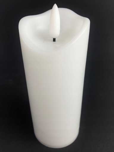 LED VLOŽKA DO SVIEČKY AKUMULÁTOROVÁ EFEKT PLAMEŇA SVIEČKY SILNÝ PLAMEŇ 17,5 cm