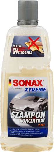 SONAX ŠAMPÓN 2v1 KONCENTRÁT BEZ STIERANIA 1L