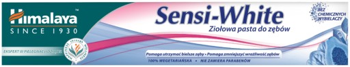 Himalaya Herbal bieliaca zubná pasta pre citlivé krvácajúce ďasná bez fluoridu