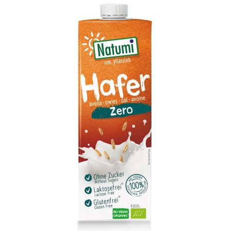 Natumi Zero bezlepkový ovsený nápoj 1 l Bio