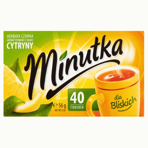 MINUTKA EXPRESS ČAJ 40T CITRÓN SPOTREB