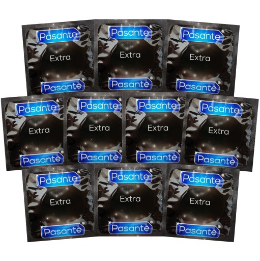 Pasante EXTRA silné, vlhčené kondómy, 10 ks.