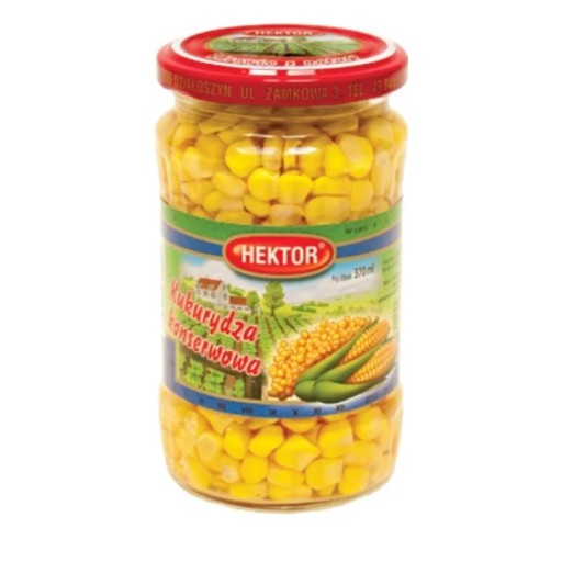 Konzervovaná kukurica Hektor 370ml