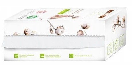 BoCoton BIO bavlnené utierky 50 kusov