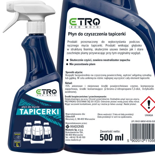ETRO čistiaci prostriedok na čalúnenie 500 ml