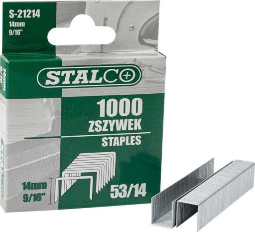 Spony Stalco 12mm Balenie 1000 kusov S-21212