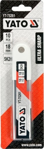 NÁHRADNÉ NOŽE 18MM SK2H 10KS Yato YT-75261
