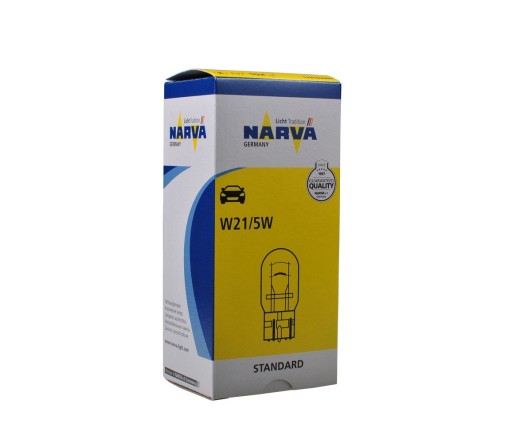 NARVA ŽIAROVKA W21/5W 12V ŠTANDARD 17919 1KS.