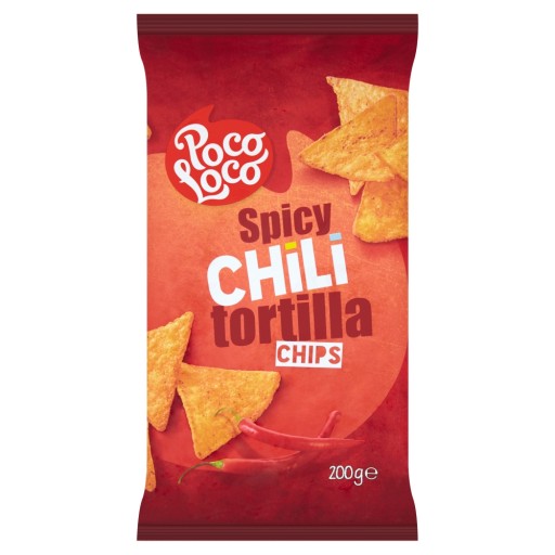 Poco Loco Tortilla Chili Nachos 450g