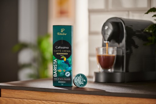 Tchibo Cafissimo Crema Barista Brasil kapsuly 10 kusov Limitovaná edícia