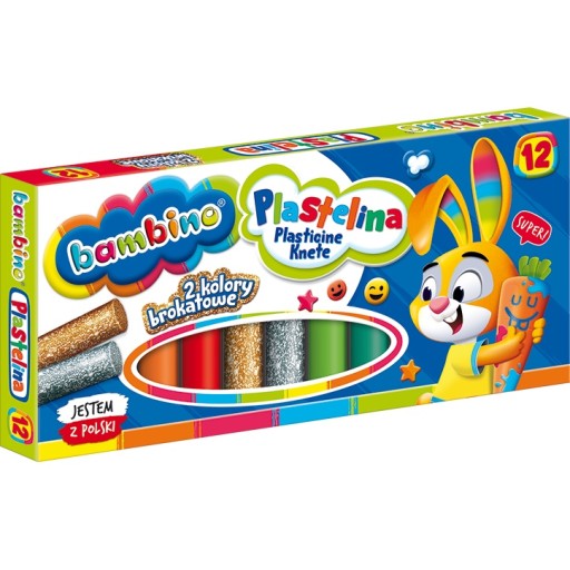 PLASTICINA 12 FAREB BAMBINO ST.MAJEWSKI 59032350