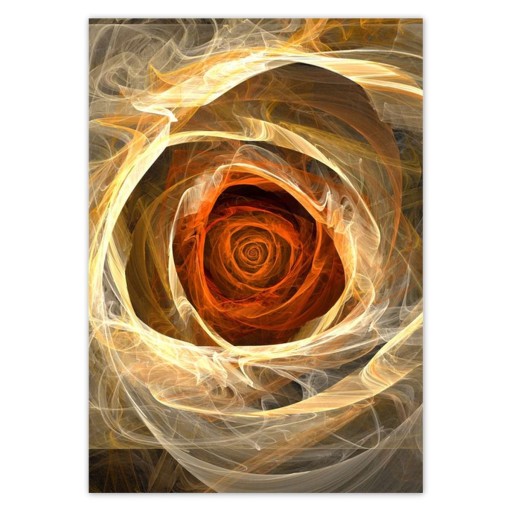 Samolepky A5 PRIVATE Fractal rose