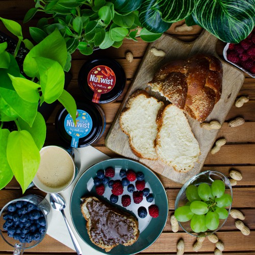 Nutwist - Orieškový krém s príchuťou čokoládovo-kokosovej tyčinky s hoblinami