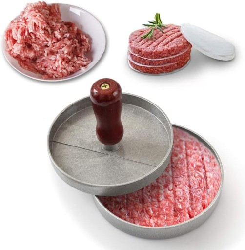 HLINÍKOVÁ LIŠOVACIA FORMA NA BURGEROVÉ KARTY 11,5 cm GRILOVACÍ LIS NA HAMBURGERY