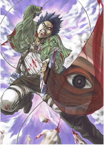 Plagát Anime Manga Attack on Titan aot_040 A3