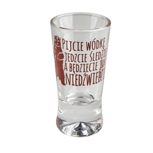 OKULIARE NA VODKU HUMOR ANIMALS 25 ml SET