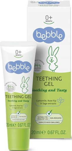 Bebble Anestetický gél na zuby 20 ml