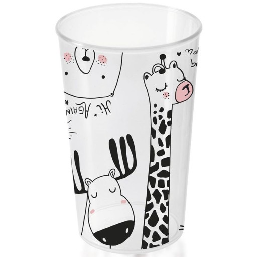 BranQ plastový hrnček 250 ml ANIMALS ANIMALS