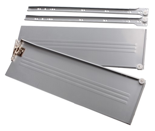 Metalbox 150/270 kovová zásuvka, šedá
