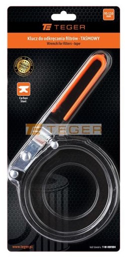 Kľúč na odskrutkovanie filtrov - remeň 95-110MM / TEGER