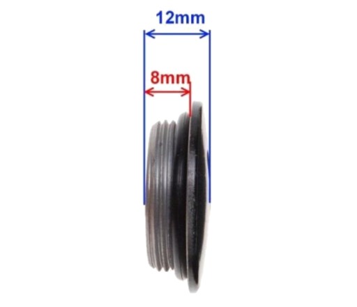 MINI CROSS ROMET 154 FMI Zátka ľavého krytu veľká