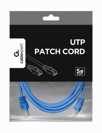 PATCHCORD LAN ETHERNET RJ45 CAT5E UTP 3M SIEŤOVÝ KÁBEL