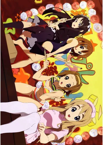 Plagát anime Manga K-ON! CON_189 A3