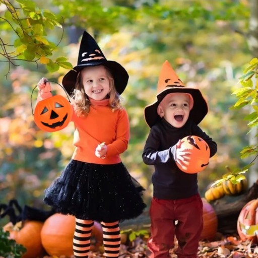 Halloween tekvicový košík, vedierko, taška, nádoba na sladkosti