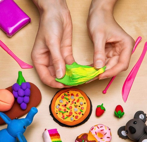 POLYMÉR PLASTICÍN SENSO FOAM CLAY SENZORY HMOTA SADA 24 KS