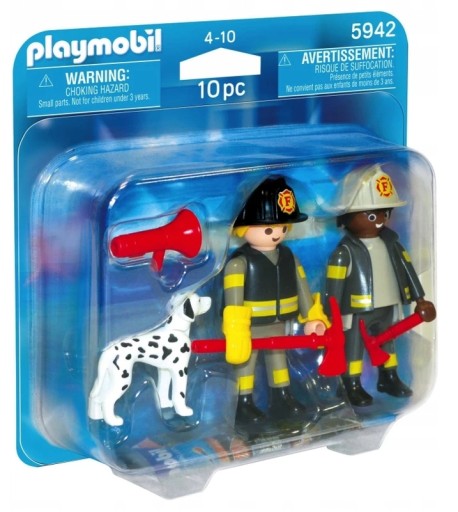 Playmobil 5942 DuoPack Hasiči so psom