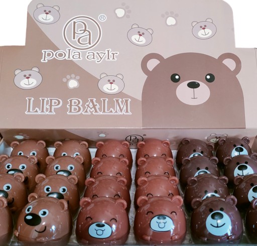 BALZAM Teddy Bear rúž BALL medvedík MOISTURIZUJÚCI, ochranný