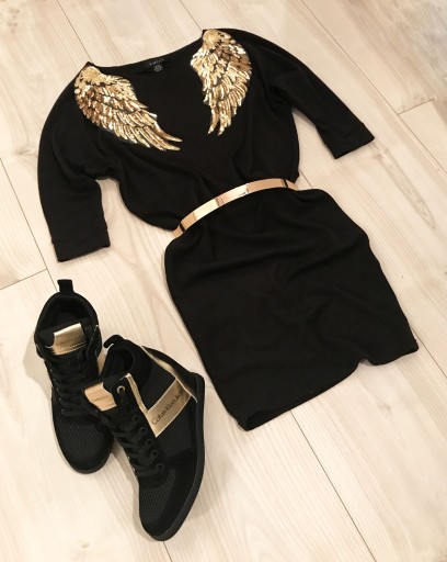 Tepelná nažehľovačka SEQUINS Golden Wings