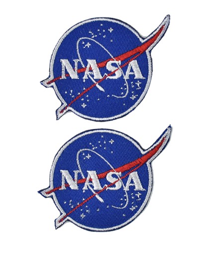 NASA 2 ks. záplaty na prišitie